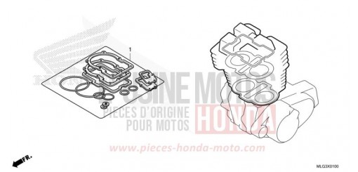 DICHTUNG SATZ A CRF1100A4N de 2022